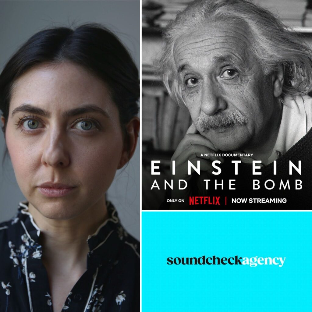 RACHEL BARRY in 'EINSTEIN AND THE BOMB'